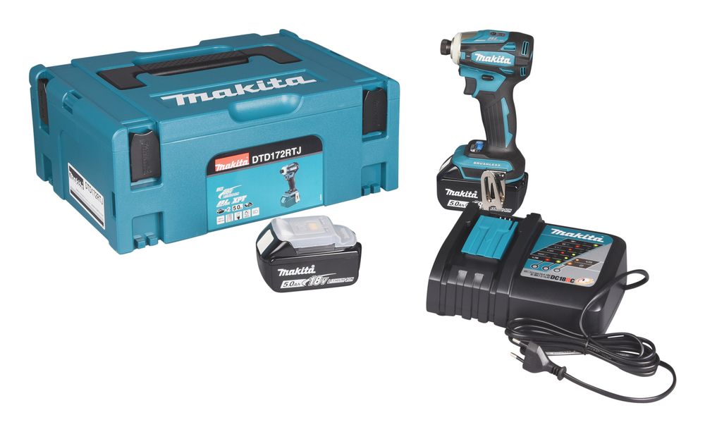 Akku-Schlagschrauber LXT, Makita DTD172RTJ