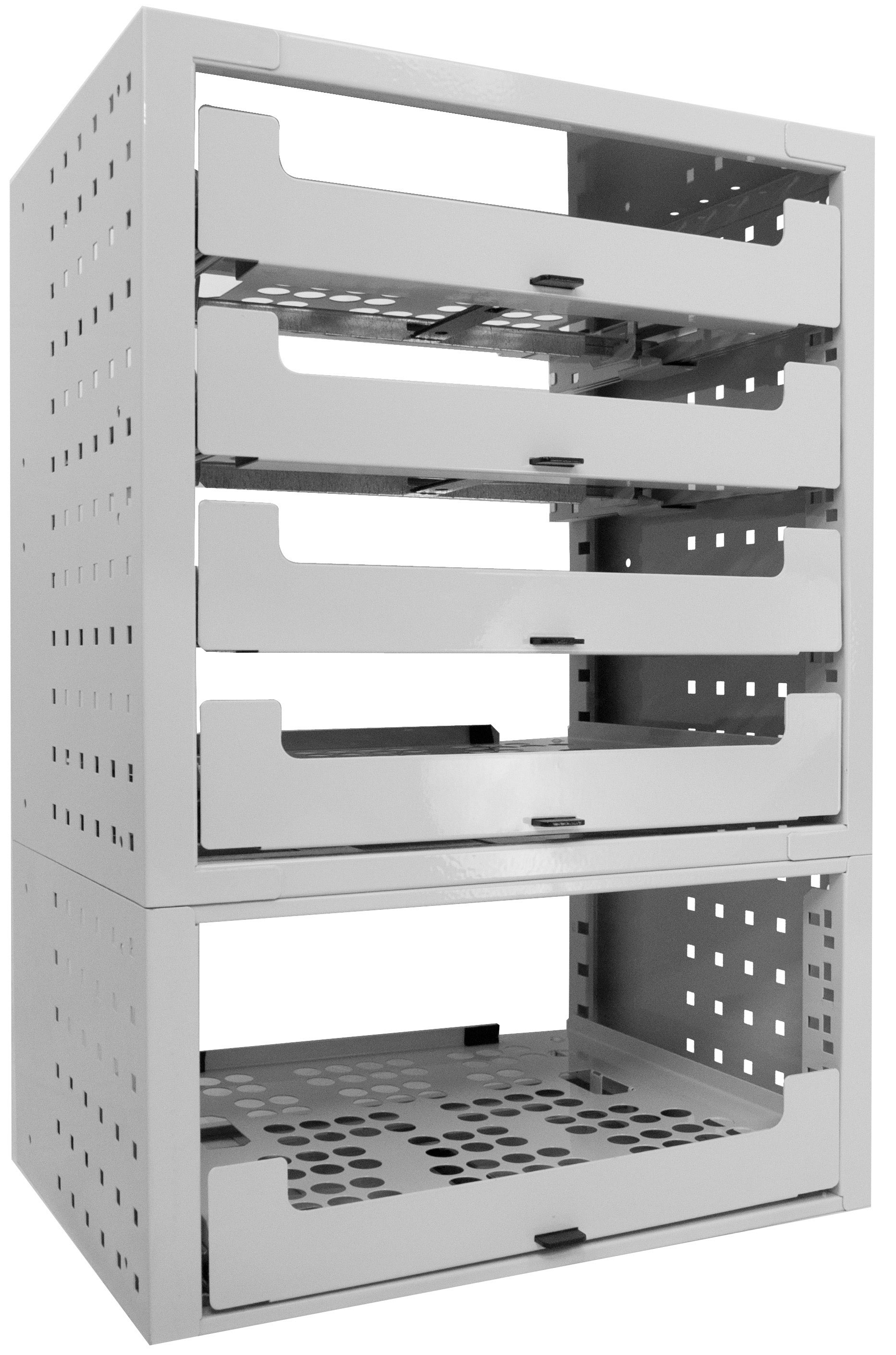 Kofferschrank LK56.5, 5 Schubladen ohne Koffer, 507 x 360 x 724 mm