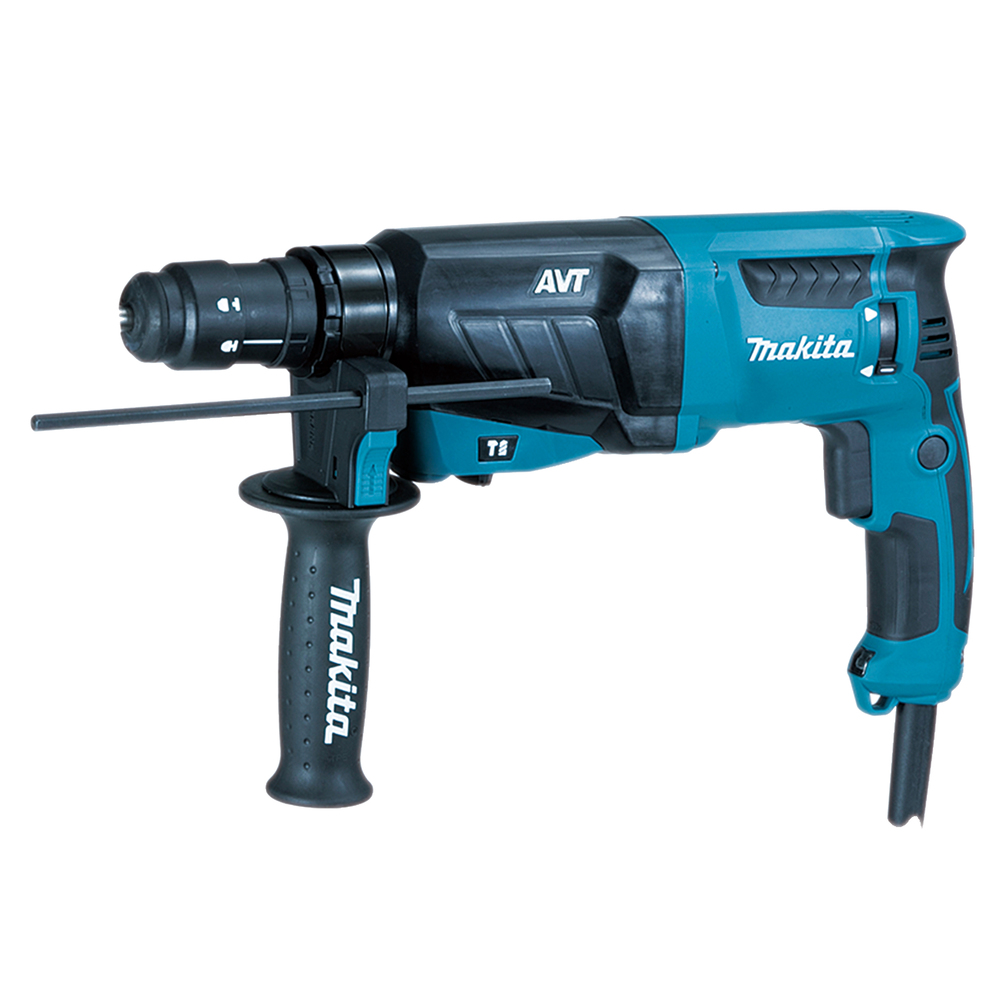 Bohr- und Spitzhammer 3 Funktionen elektrisch, Makita HR2631FTJ