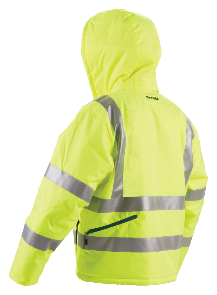 Akku-Heizbare und gut sichtbare Jacke LXT, 3XL, Makita DCJ206Z3XL