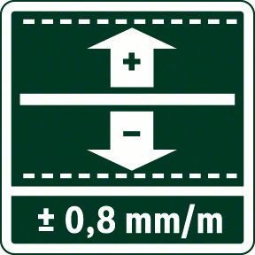 Kreuzlinien-Laser Quigo mit Blechdose Bosch