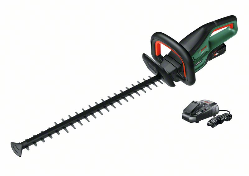 Akku-Heckenschere UniversalHedgeCut 18V-50, 1 Akku 18V 2,5Ah und Ladegerät Bosch