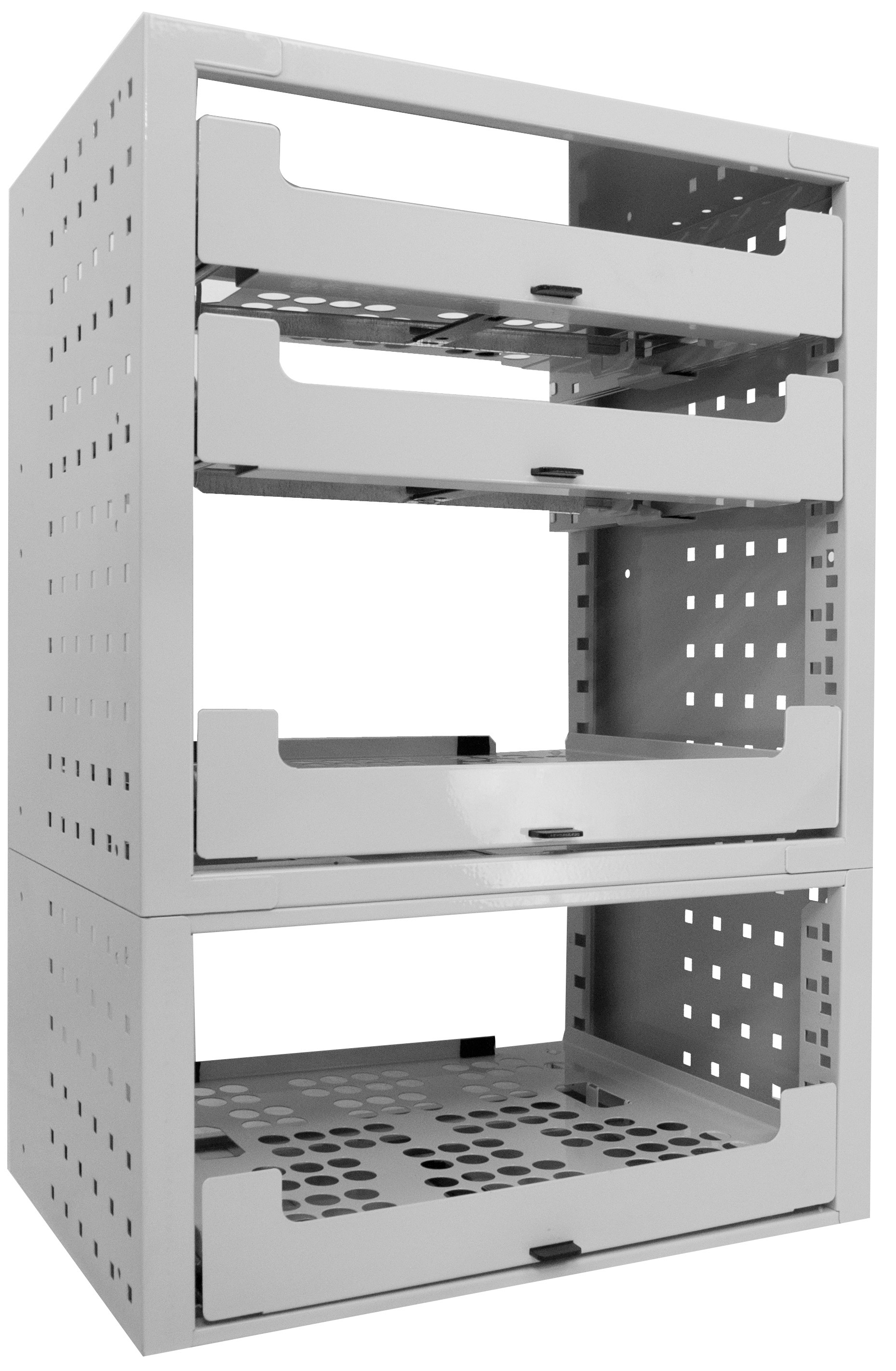 Kofferschrank LK56.4, 4 Schubladen ohne Koffer, 507 x 360 x 724 mm