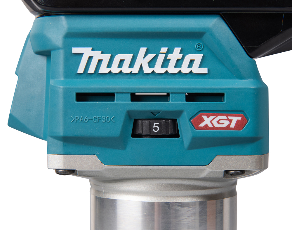 Akku-Einhandfräse / Kantenfräse XGT, Makita RT001GZ10