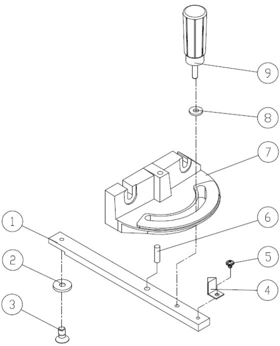 Holzbandsäge Proton HBS-480-2T, 1.5 kW, 400 V, Bandrad ø 480 mm