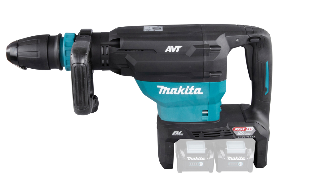 Akku-Meisselhammer XGT 2x40V=80Vmax, Makita HM002GZ03