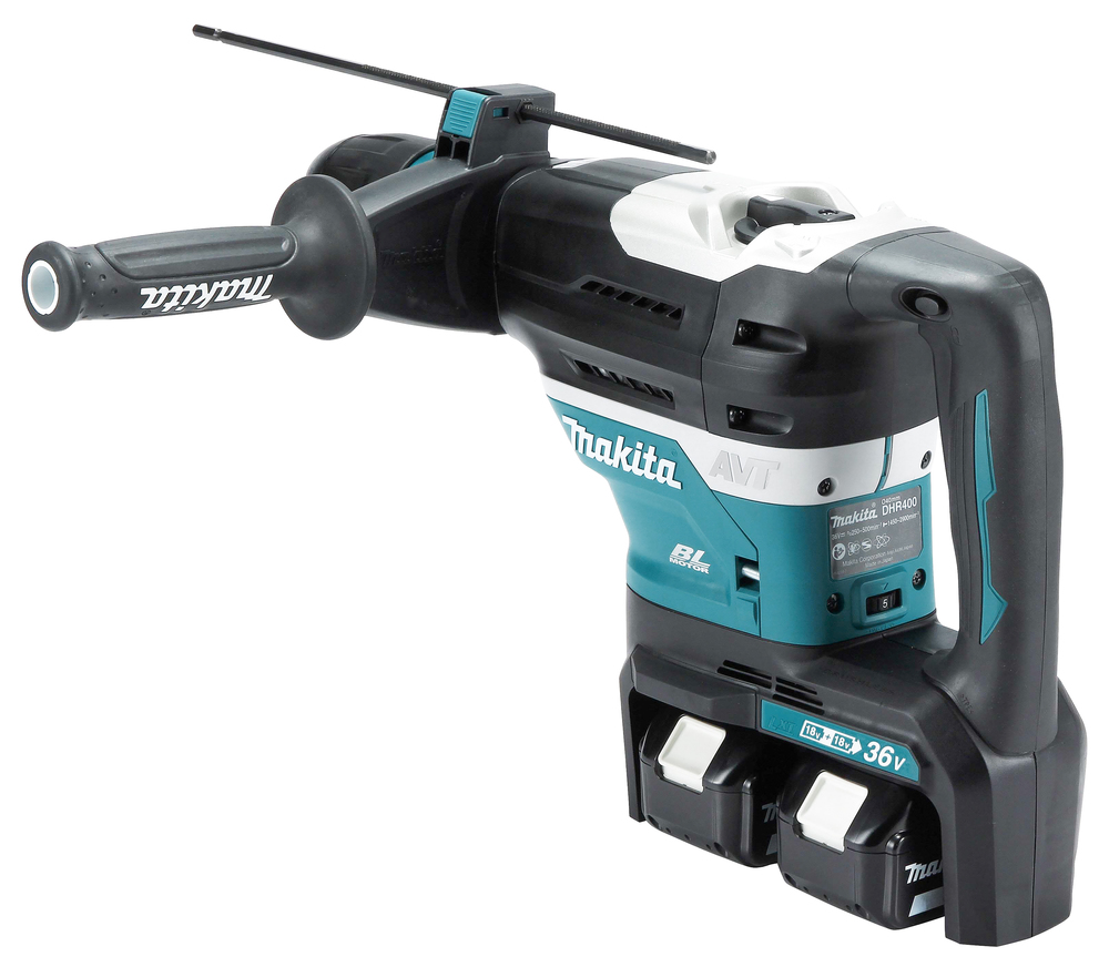 Akku- Bohr- und Spitzhammer LXT, Makita DHR400ZKU