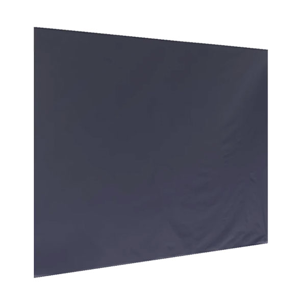 Seitenwand geschlossen, 3m, blau