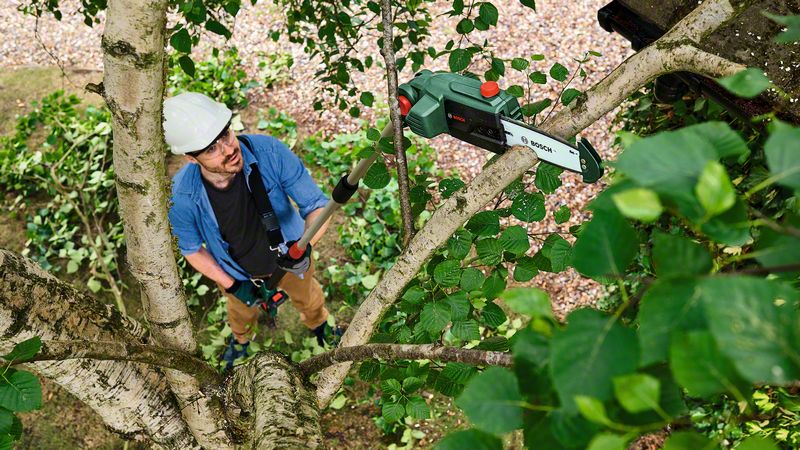 Akku-Teleskop-Hochentaster UniversalChainPole 18, Solo Version Bosch