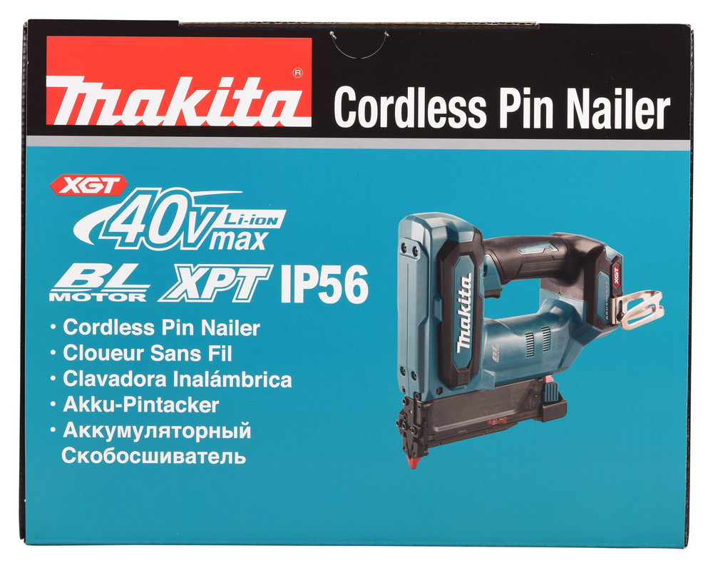 Akku-Stiftnagler XGT, Makita PT001GZ