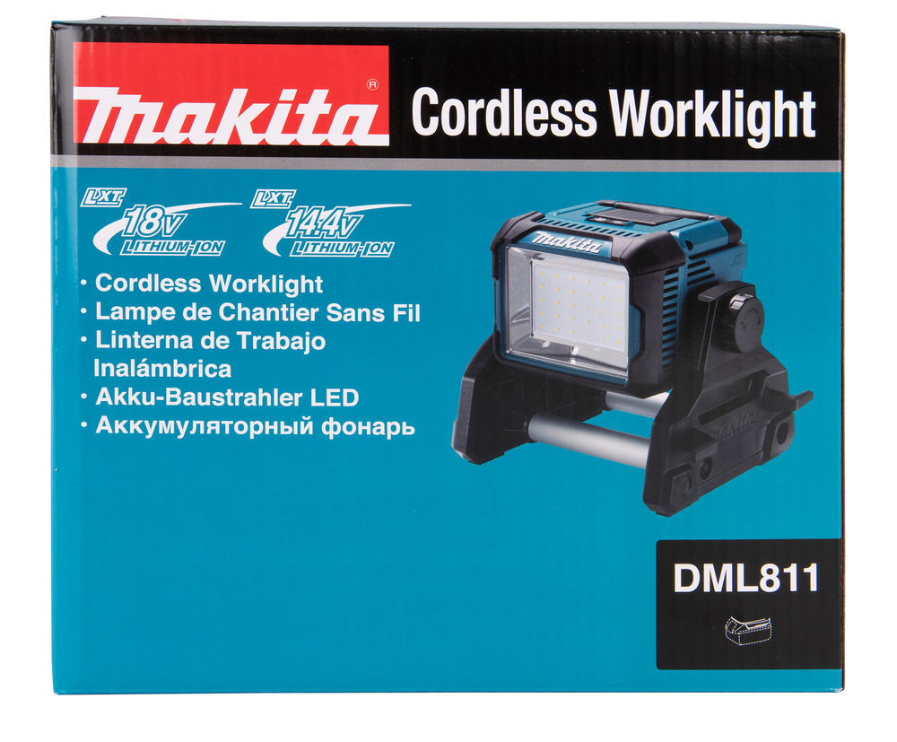 LED-Akku-Baustellenlampe LXT, Makita DML811