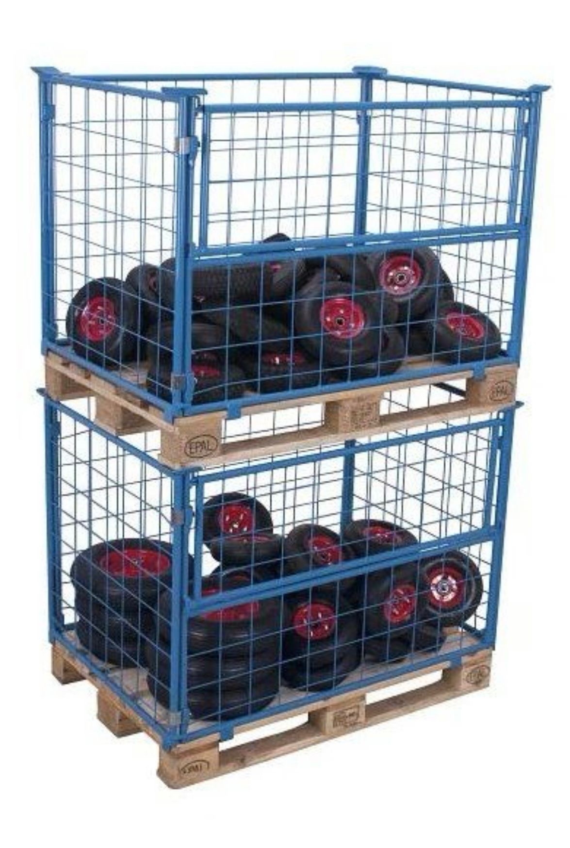 Aufsetzgitter VARIOfit, lichtblau, 1/1 Palette à 16 Stück