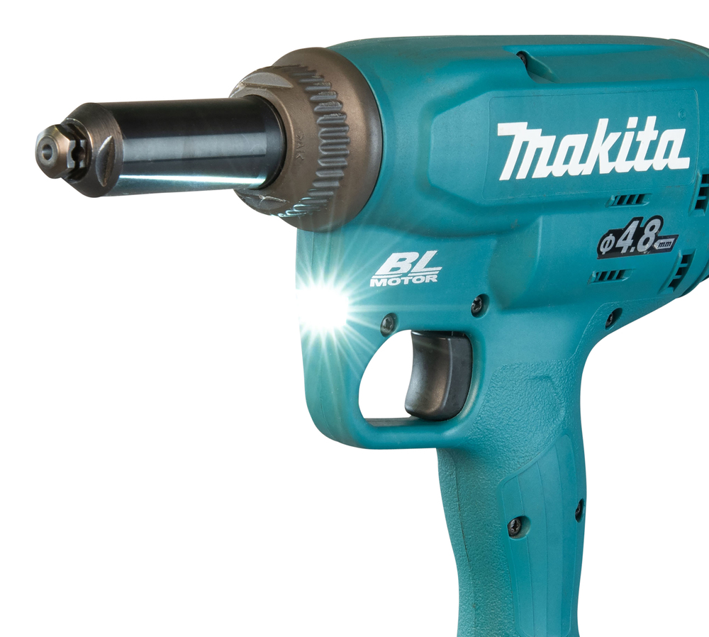 Akku-Blindnietsetzgerät LXT, Makita DRV150ZJ