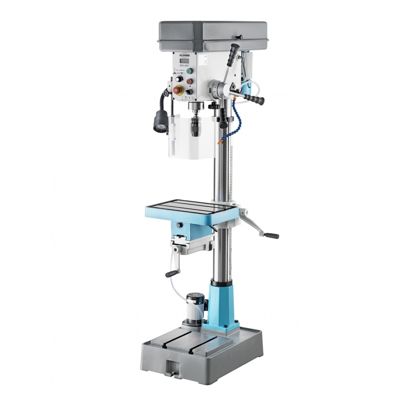 Säulenbohrmaschine BM-46V, "ALDURO", MK3, 400Volt / 1.5kW, stufenlos Allchemet