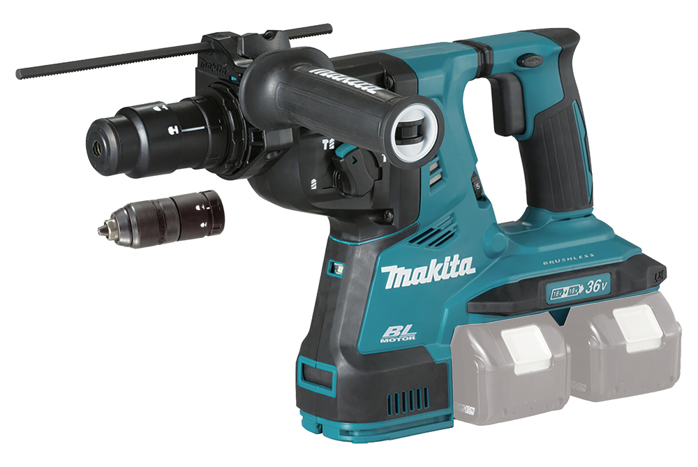 Akku-Bohrhammer LXT 3 Funktionen, Makita DHR283ZJU