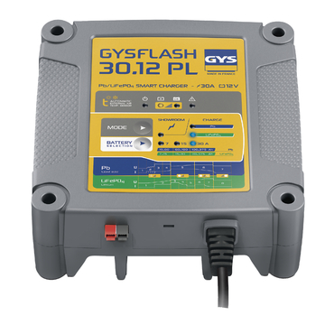 Batterie-Ladegerät GYSFLASH 30.12 PL, Blei-Säure- und Lithium-Eisen-Phosphat